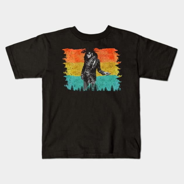 Kravitz Chronicles Amplify Your Wardrobe with Rock Legend Elegance Kids T-Shirt by HOuseColorFULL